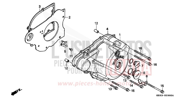 KURBELGEHAEUSEDECKEL, L. von CA125 REBEL SCHWARZ (NH1) von 1995